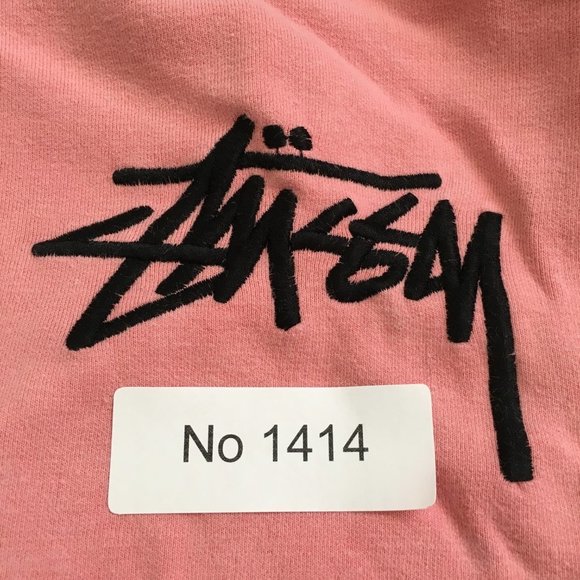 Dog Clothes Peach/Pink Black Sweat Shirt Size Medium - Picture 6 of 7